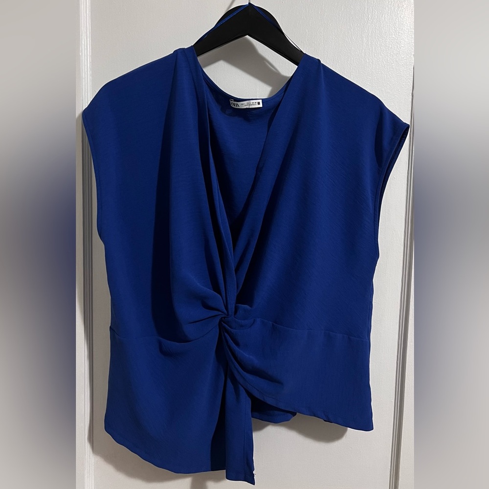 Ruched Fluid Top